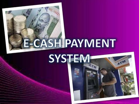 e-cash smart card|e cash payment system.